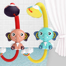 Elefante modelo banho brinquedos para bebê