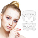 Kit de Adesivos para Rugas e Linhas de Expressão Reutilizável - Facial, Pescoço e Colo