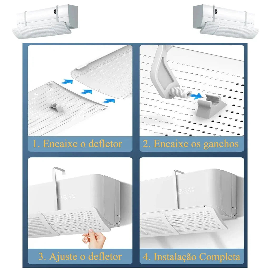 Defletor para Ar Condicionado