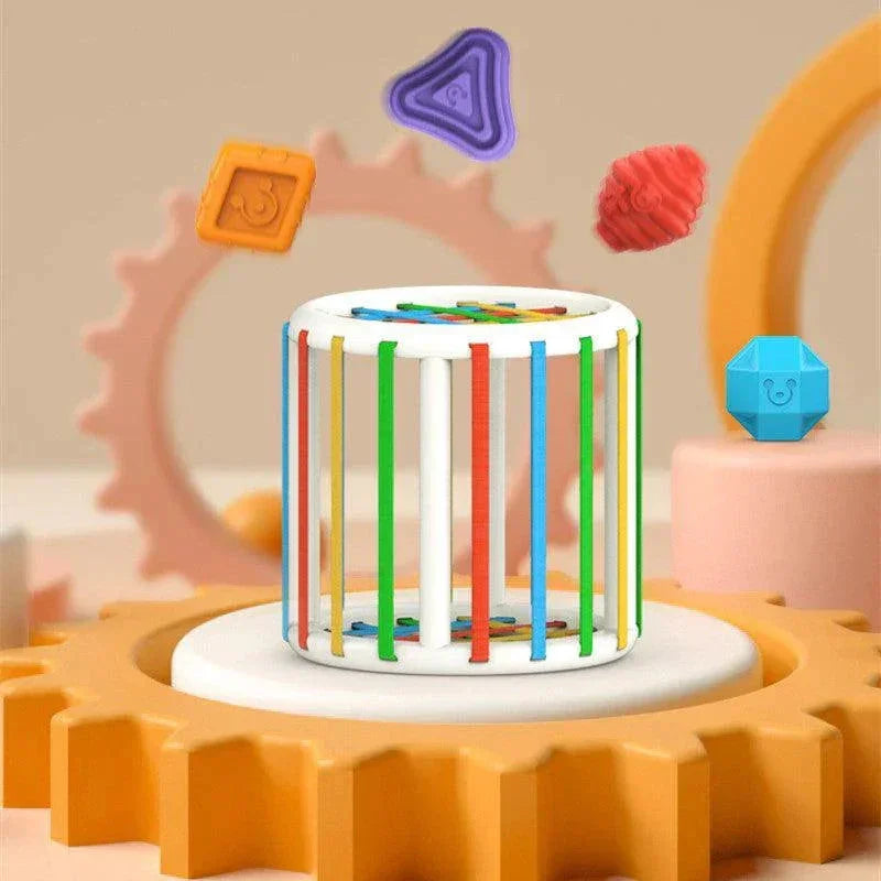 Montessori Stacking Blocks: Colorful Educational Toy for Baby Learning