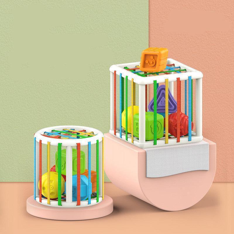Montessori Stacking Blocks: Colorful Educational Toy for Baby Learning