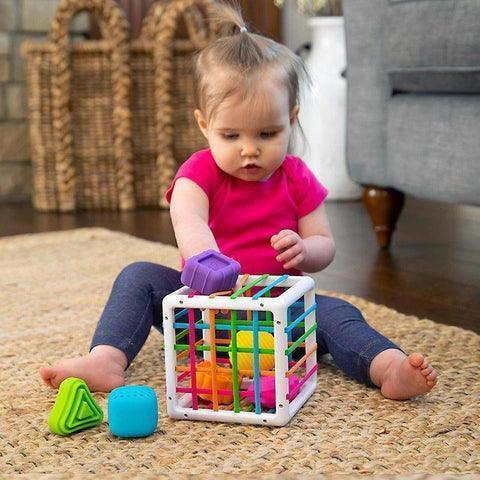 Montessori Stacking Blocks: Colorful Educational Toy for Baby Learning