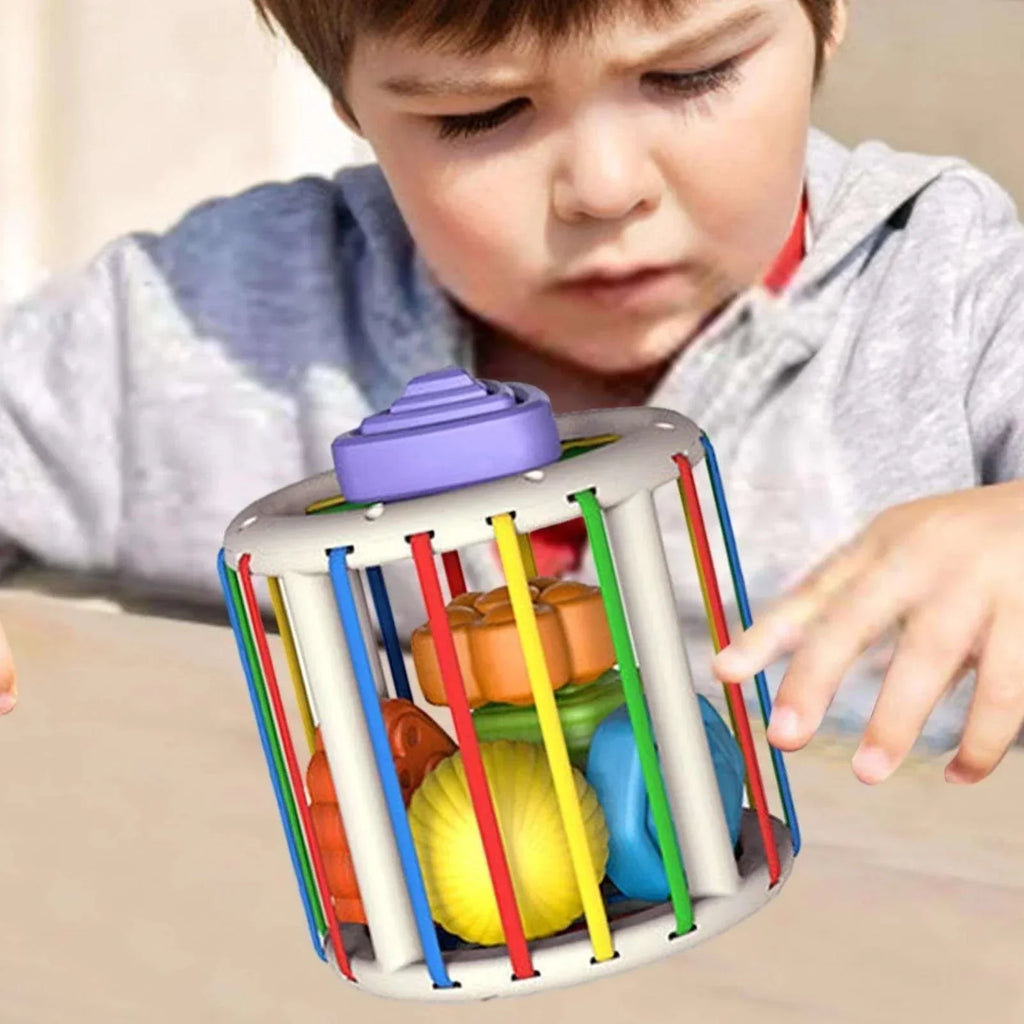 Montessori Stacking Blocks: Colorful Educational Toy for Baby Learning