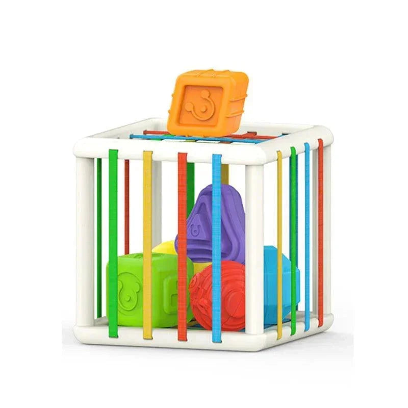 Montessori Stacking Blocks: Colorful Educational Toy for Baby Learning