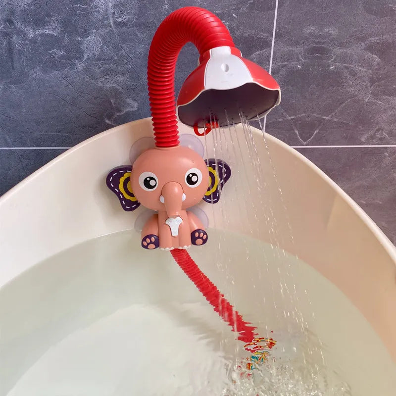 Elefante modelo banho brinquedos para bebê