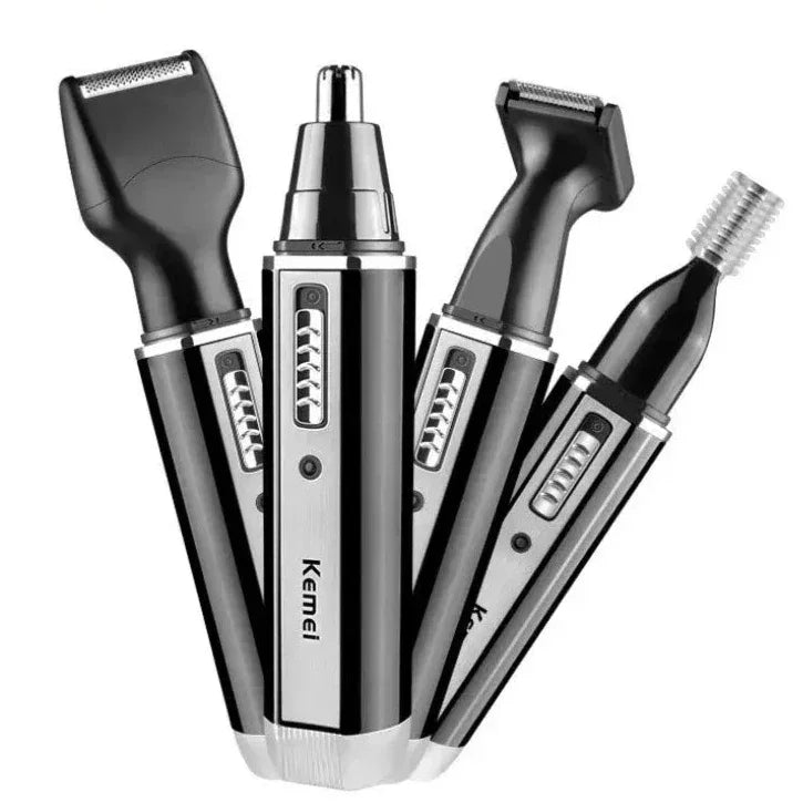 Rechargeable 4-in-1 Electric Shaver PRO KEMEI