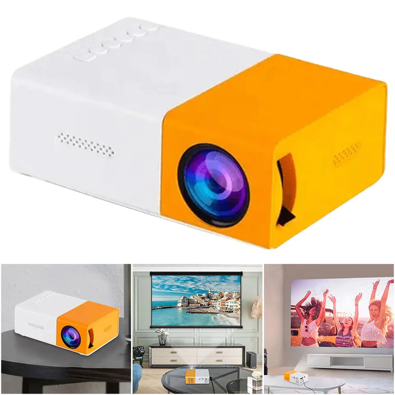 Mini Projetor Portátil Full HD LED YG300