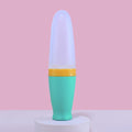 Colher de silicone macio para bebê