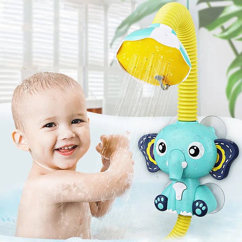 Brinquedos de banho para bebês de modelo elefante
