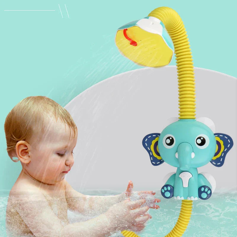 Elefante modelo banho brinquedos para bebê