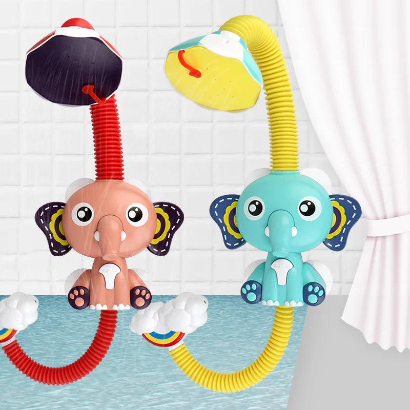 Elefante modelo banho brinquedos para bebê