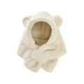 Lenço infantil de urso de peles artificiais