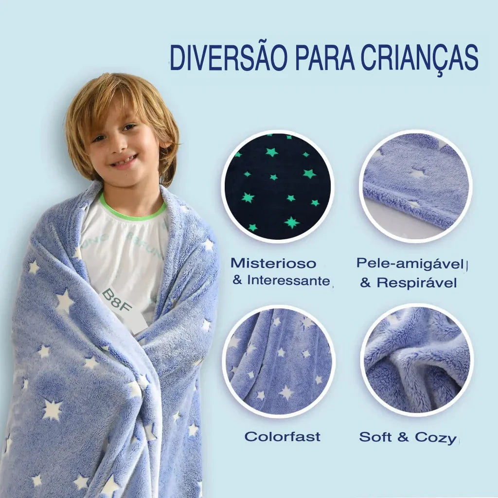Glow in the Dark Luminous Blanket