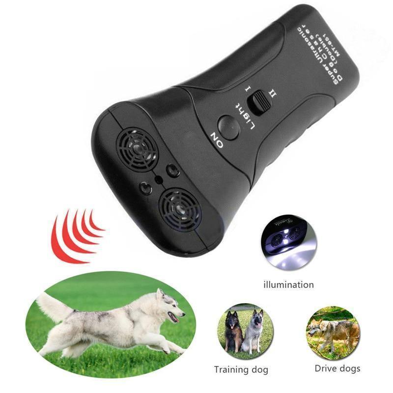 Harmless Ultrasonic Anti-Bark Device for Dog Training